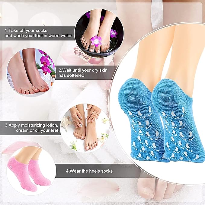 Foot moisturizing socks